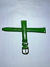 Uhr Ersatz Lerderarmband 13 mm braun weiß grün rot oder blau 2513++5F