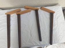 Vintage Möbelbeine 4 Stück Tischbeine Hockerbeine Blumenhocker