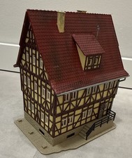 H0 Modellbahn Fachwerkhaus