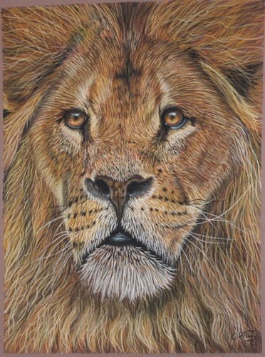 Original pastel painting - original,