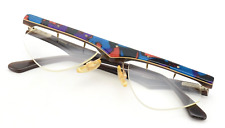 PS SWOPPER 6 Vintage Naturhorn Balkenbrille 3-106 2981 Randlos Unisex Mehrfarbig