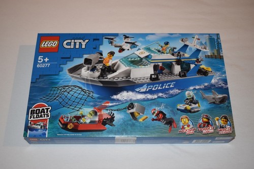 Lego city 60277 polizeiboot - lego,