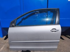 VW Polo 9n3 3 Türer Tür Vorne Links Fahrertür Silber LA7R
