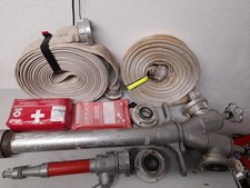 Standrohr Hydrant DN80 2x Abgänge B mit 2 Reduzierungen/Kupplungen von B auf C,