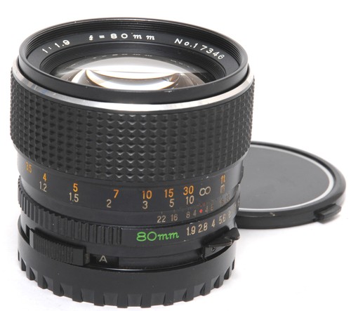 Mamiya sekor lens 9 80mm - c,
