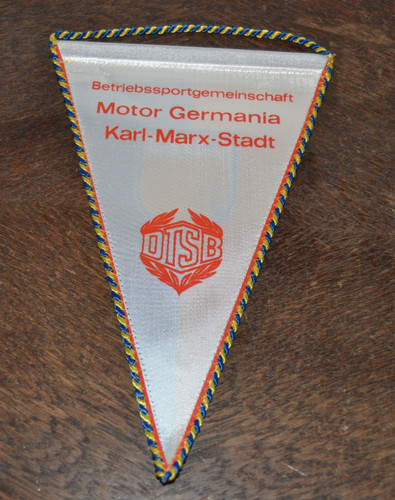 Ddr fußball wimpel - fußball, motor