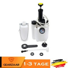 Bremsenentlüftungsgerät 3L Fassungsvermög Bremsflüssigkeit mit E20 Adapter Weiß