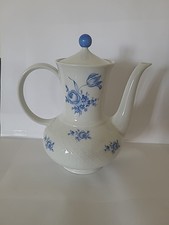 Seltmann Weiden Bavaria Teekanne Annabell Porzellan Blau