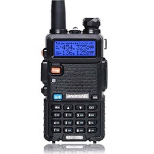 Baofeng UV-5R | Dual Band | 5/1W | 128CH | Flashlight | VOX | Alert | TOT