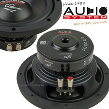 AUDIO SYSTEM CO 08 DC 280 Watt 2x4 Ohm 20m Subwoofer Mini Auto Woofer 200mm 8"