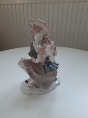 Rosenthal figur frau mit lamm - rosenthal,
