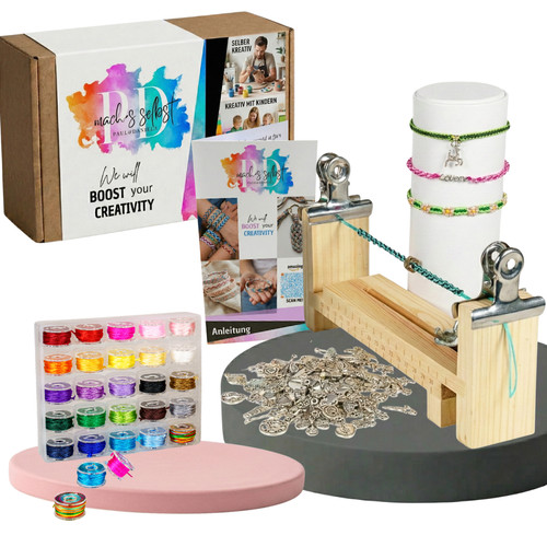Diy schmuckset garnspulen - 25, &