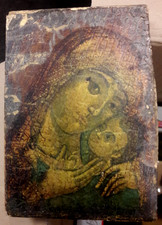 Handgemalte Ikone Maria mit