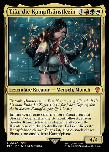 Magic mtg tifa - martial, artist