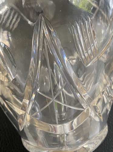 Art deco böhmen glas vase - deco,