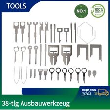 38-tlg Auto Radio KFZ Einbau Ausbau Entriegelung Autoradio Reparatur Werkzeug