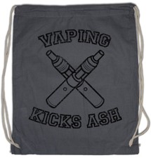 VAPING KICKS ASH Turnbeutel