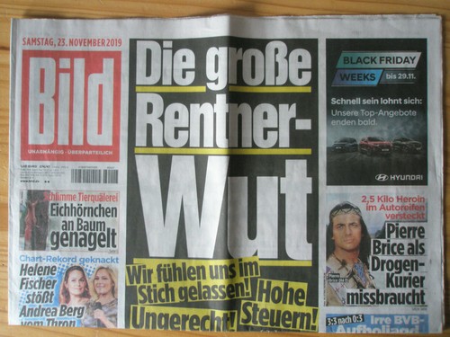 Bildzeitung 2019 ein - 23.11.2019, (ein