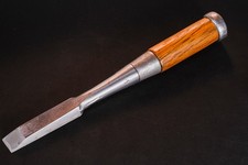 Oire-nomi 17 mm — gestempelt 『宗弘』 (visuelle Lesung), Roteiche, 255 mm