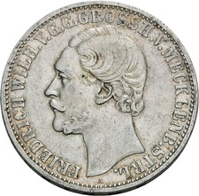 Mecklenburg-Strelitz, Friedrich Wilhelm, Vereinstaler 1870 A, Berlin