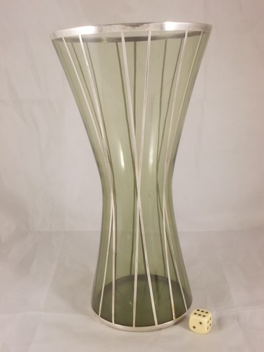 Vintage glasvase taillen vase - taillen,