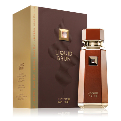 French avenue liquid brun - avenue, eau