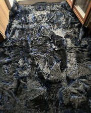 Toscaner Lammfell Decke