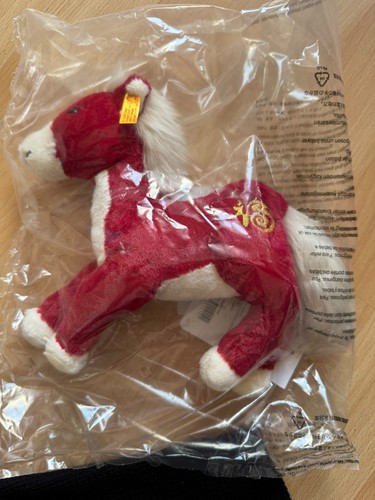 Steiff pferd rot 114151 - 18,