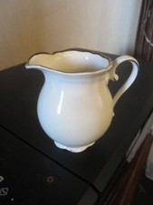 Milchkännchen-Seltmann Weiden- Marie Luise- weiß mit Goldrand