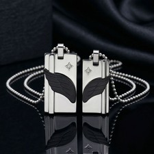 2x EDELSTAHL PARTNER KETTEN