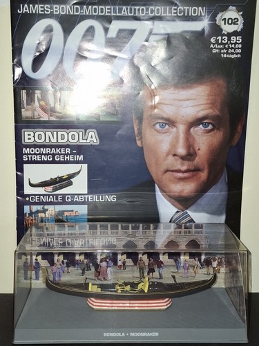 Eaglemoss bondola moonraker - eaglemoss,