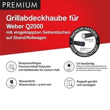 Premium Grillabdeckhaube für