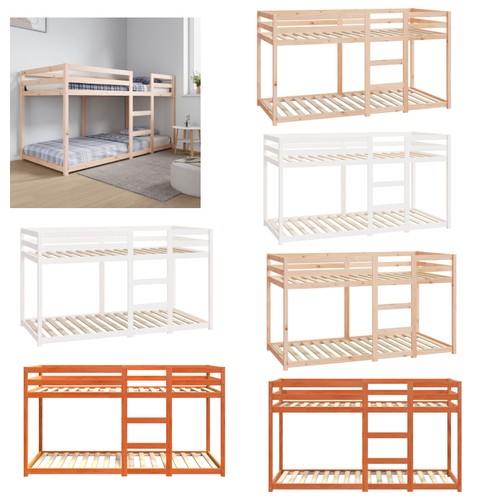 Etagenbett massivholz holzbett - etagenbett,