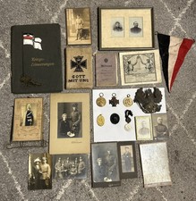 Abzeichen WK 1  1914 - 1918 Orden -Konvolut  Fotos etc.