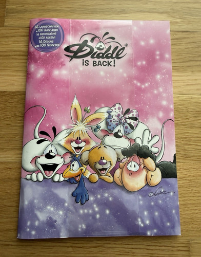 Diddl back stickeralbum - diddl,