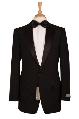 Black tuxedo dinner - black,