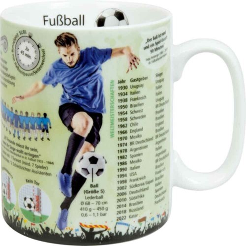 Fußball henkelbecher könitz - henkelbecher,