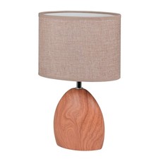 Honsel Tischleuchte Hill Braun