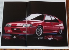 1989 Citroen BX Prospekt brochure n 2CV AX CX Xantia XM GS
