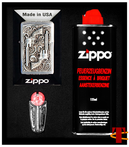 Zippo feuerzeug geschenkset - zippo,