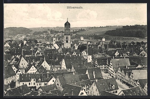 Biberach riss ortsansicht - riss,,