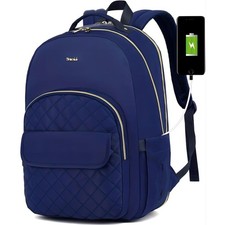 Rucksack Damen 15,6 Zoll Studenten Schulrucksack uni Arbeit Office