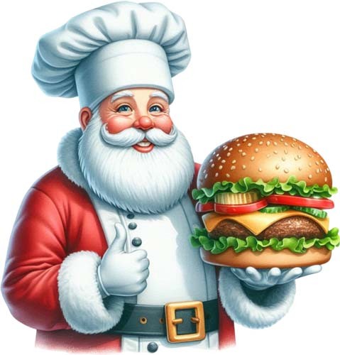 Bunte weihnachten santa - bunte,