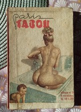 BUCH PARIS TABU Jahre 1951 6
