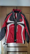 Ski Jacke /  Anorak Damen von Iguana in Größe 38 schwarz weiß rot