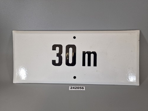 Schild emaille schwarz - schild, m