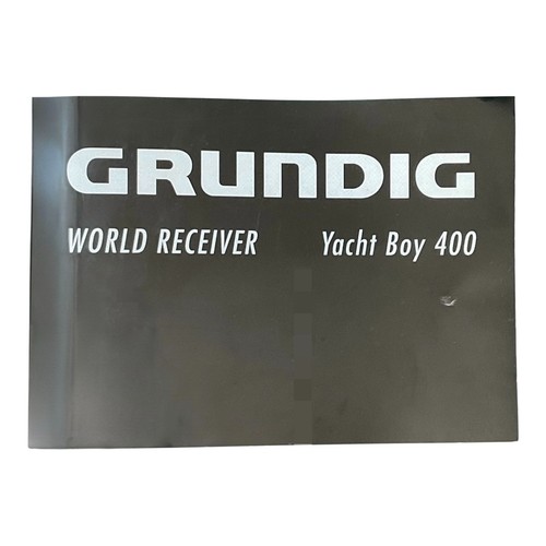 Grundig yacht boy 400 - 400,