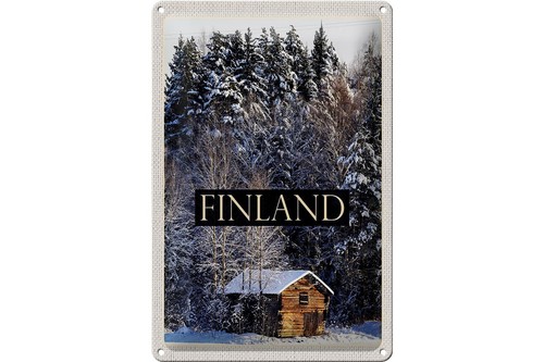 Blechschild reise 20x30 - reise, cm