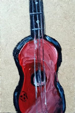 Guitar Original Painting