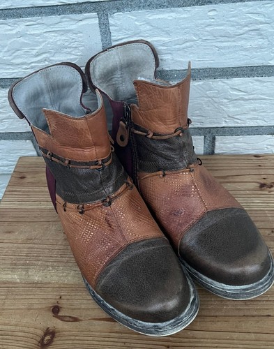 Maciejka-Stiefeletten-Ledermix